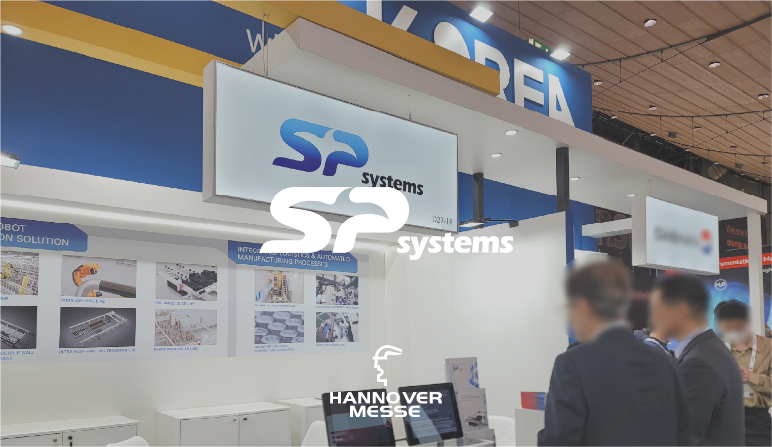 HANNOVER MESSE 2025 in Hannover, Thank you for visiting SP SYSTEMS.